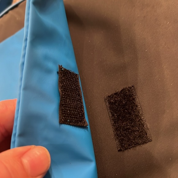 Old school vintage retro seat cushion Carolina Panthers 🐆 with pouch - Picture 8 of 9